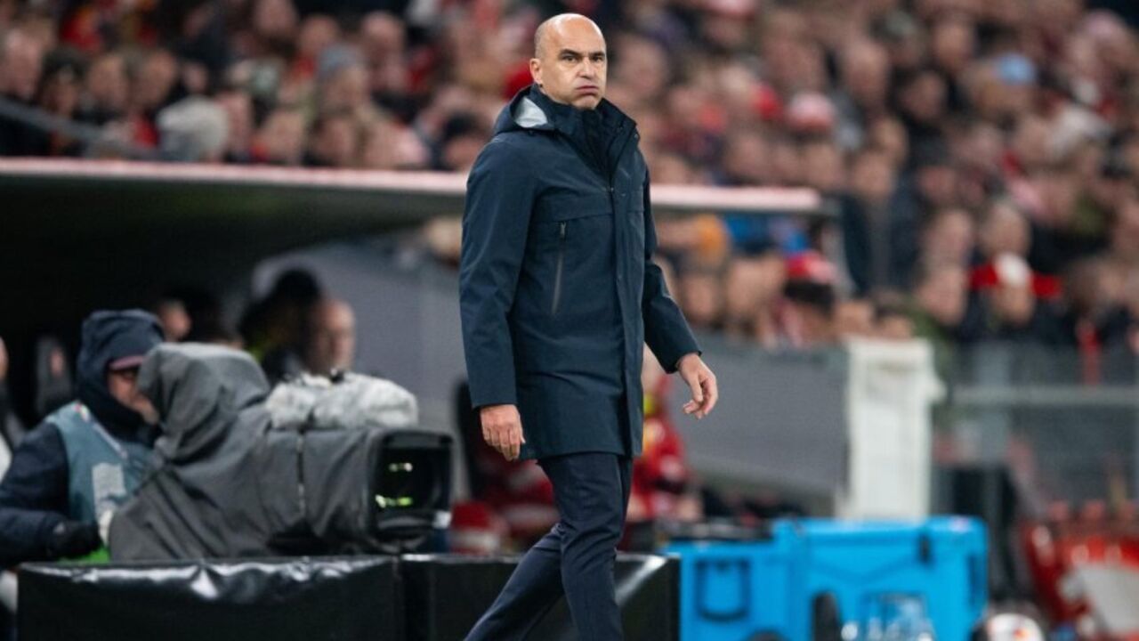 Roberto Martínez admitiu a má exibição da Seleção Nacional