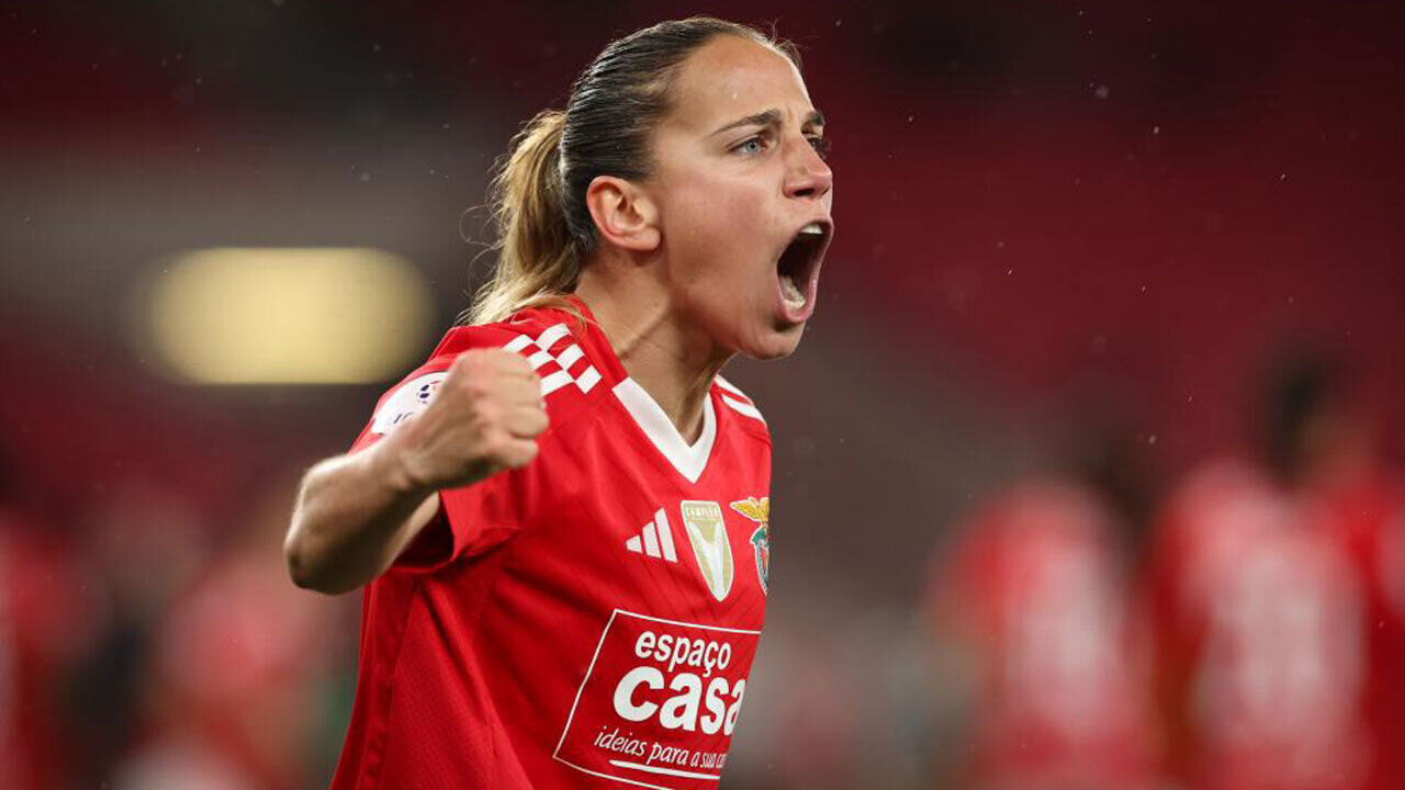 Lúcia Alves, jogadora do Benfica