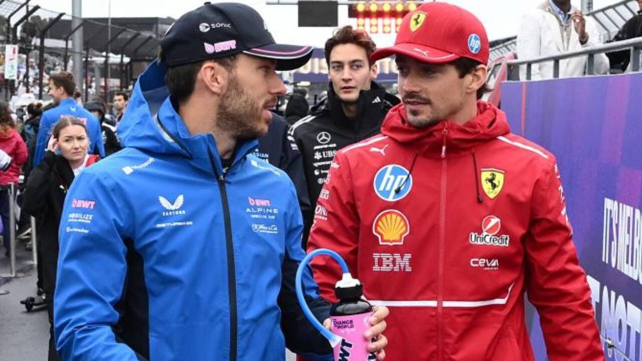 Pierre Gasly e Charles Leclerc