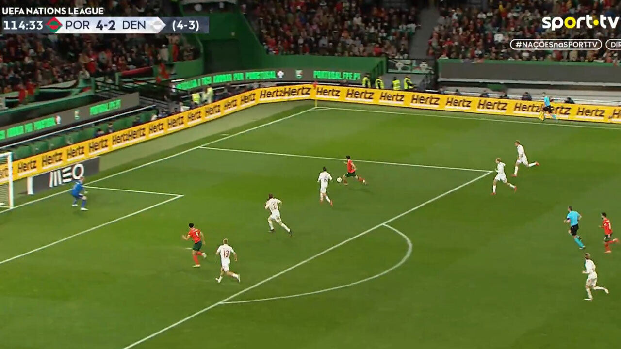 Gonçalo Ramos fez o 5-2