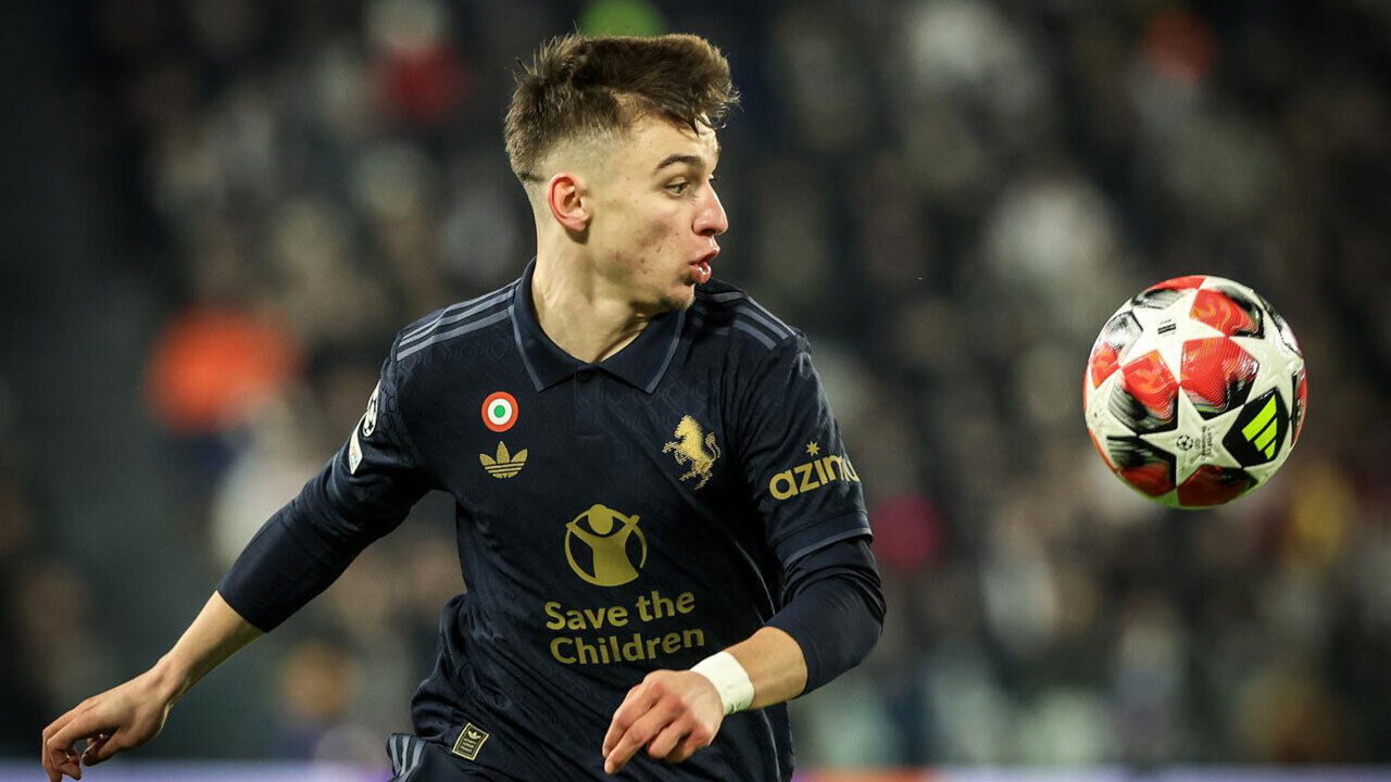 Francisco Conceição ao serviço da Juventus