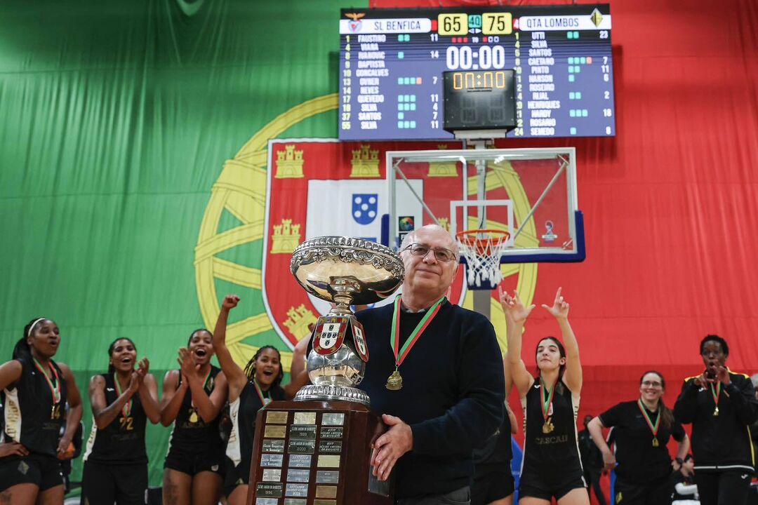 Treinador José Leite (foto: FP Basquetebol)