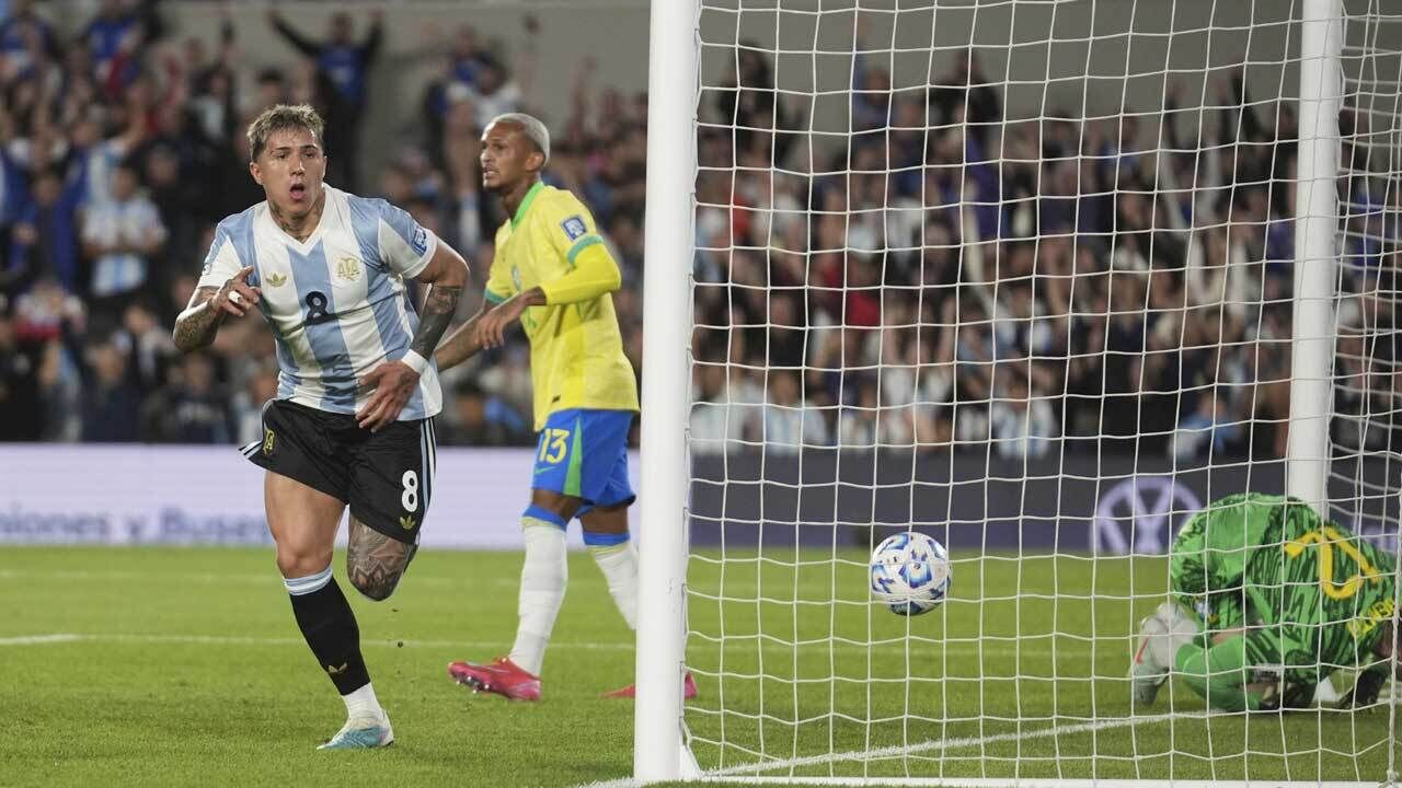 Enzo Fernández marcou um dos golos