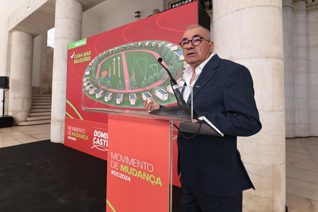 Domingos Castro, presidente da Federação Portuguesa de Atletismo