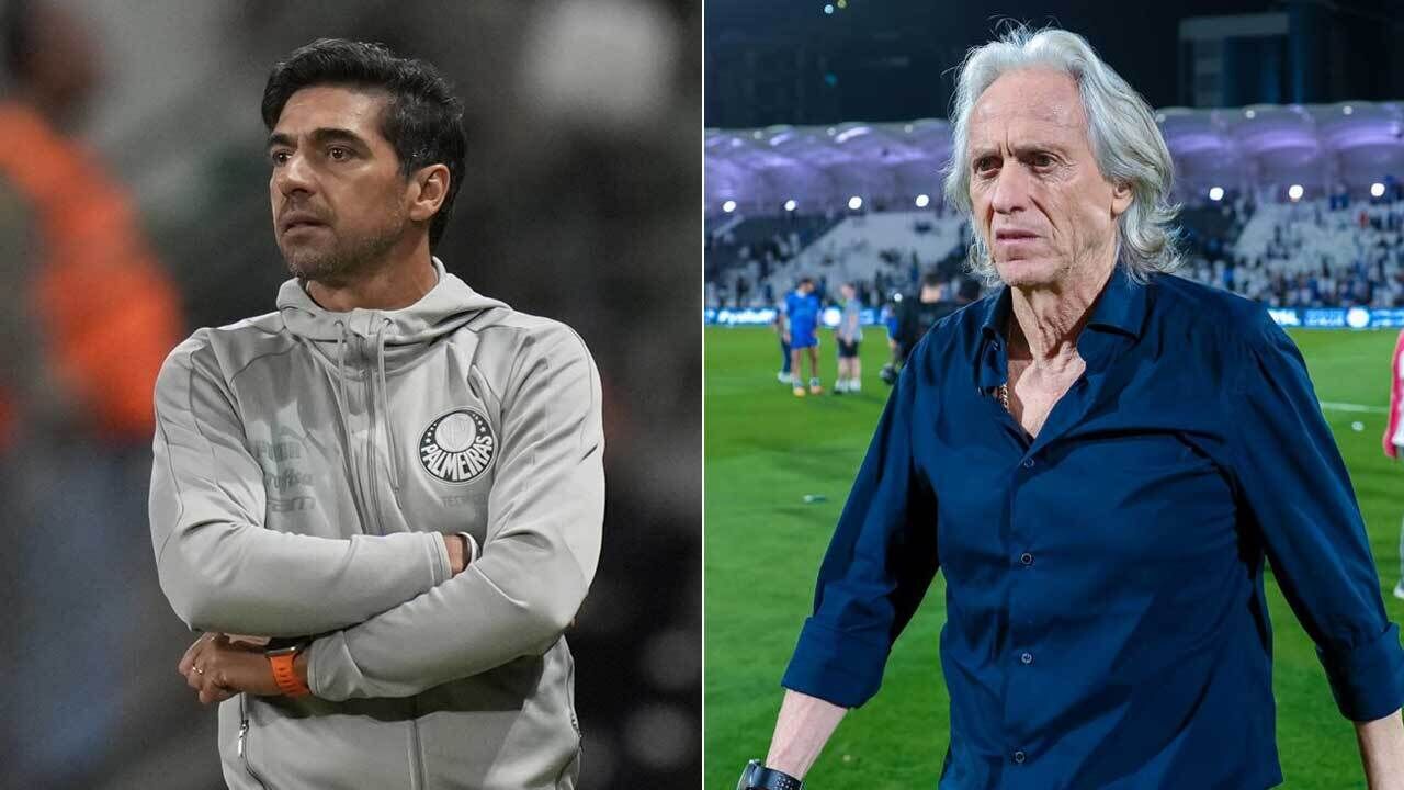 Abel Ferreira e Jorge Jesus