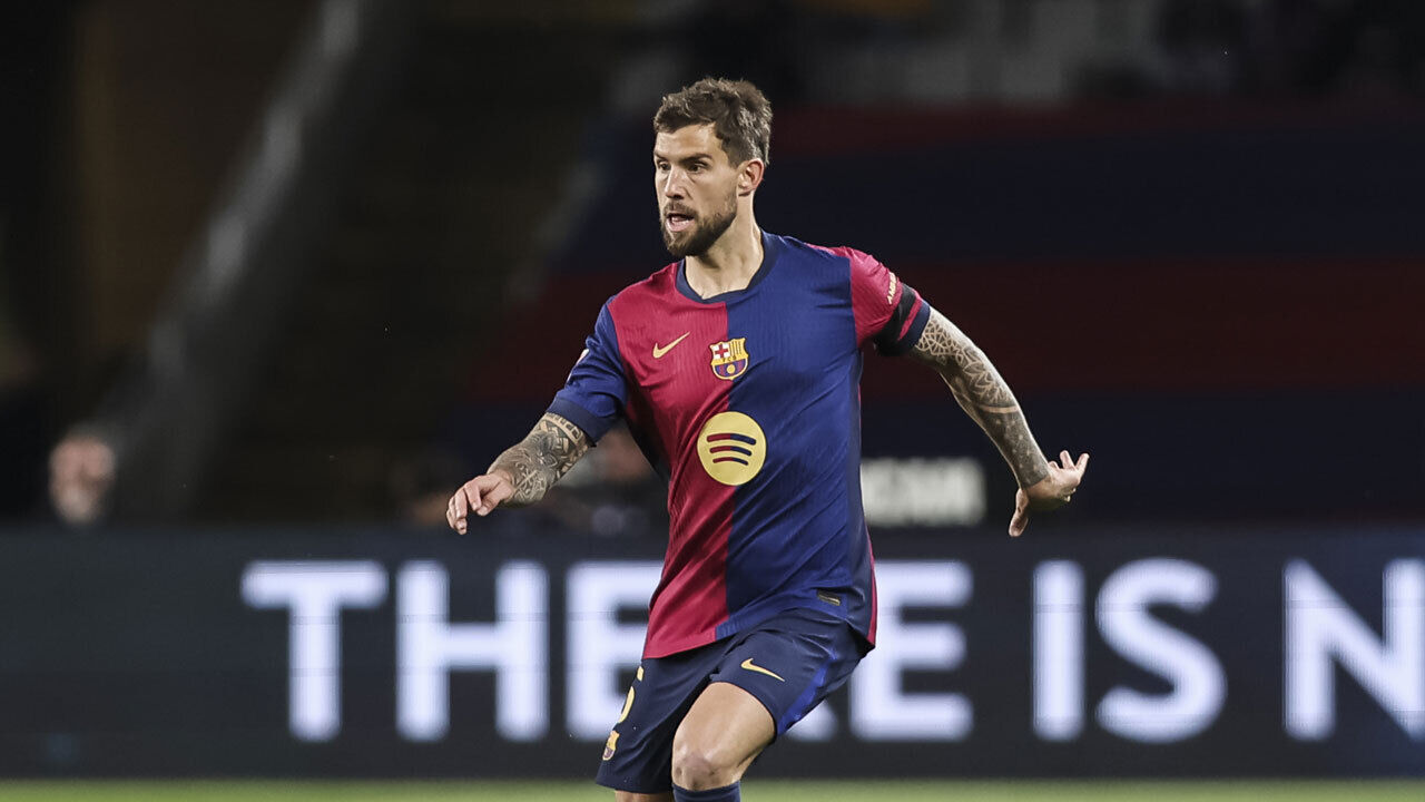 Iñigo Martínez no Barcelona-Osasuna