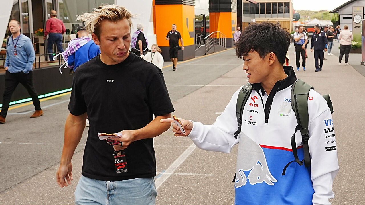 Liam Lawson e Tsunoda