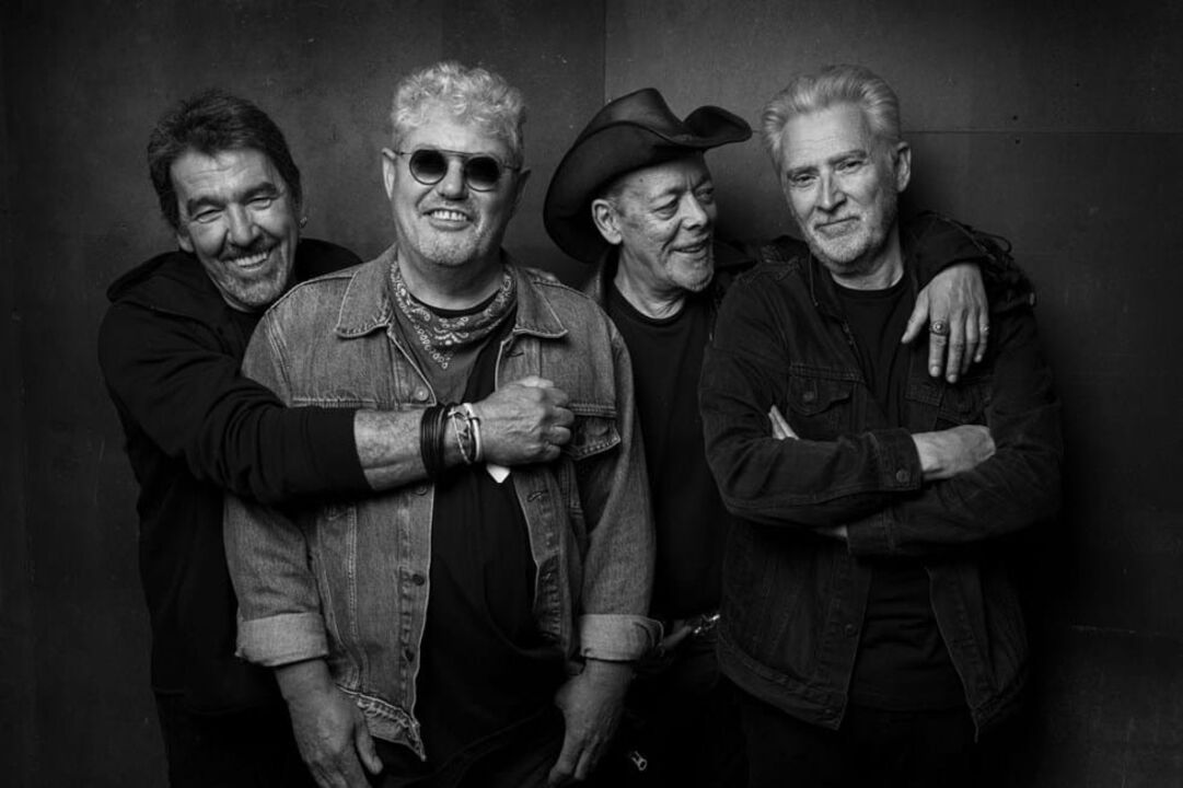 Os Xutos & Pontapés fotografados por Kenton Thatcher, cujos retratos podem ser vistos numa exposição em Lisboa