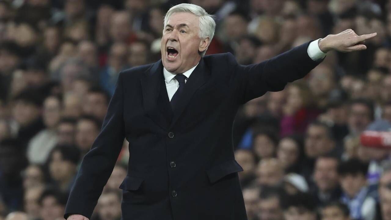 Carlo Ancelotti, treinador do Real Madrid
