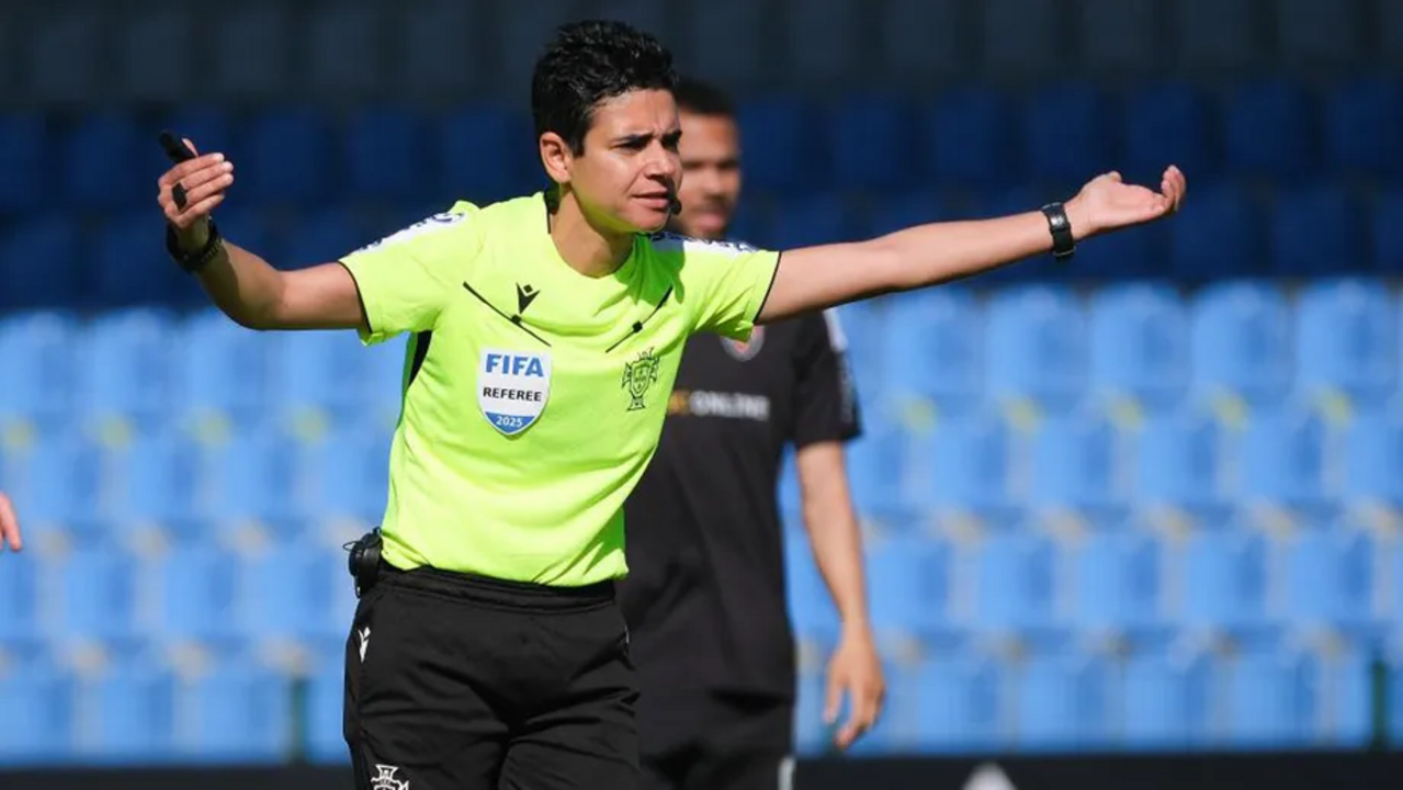 Catarina Campos em ação no Casa Pia-Rio Ave