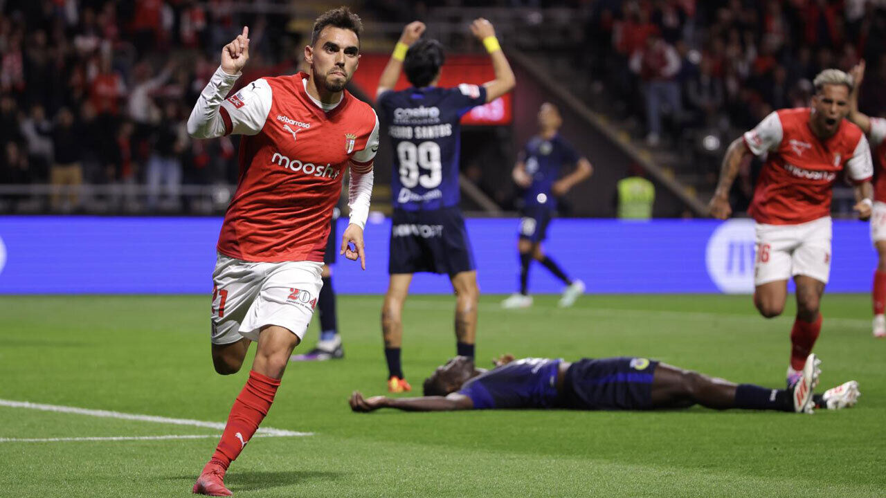 Ricardo Horta abriu caminho ao triunfo do Sp. Braga frente ao Arouca