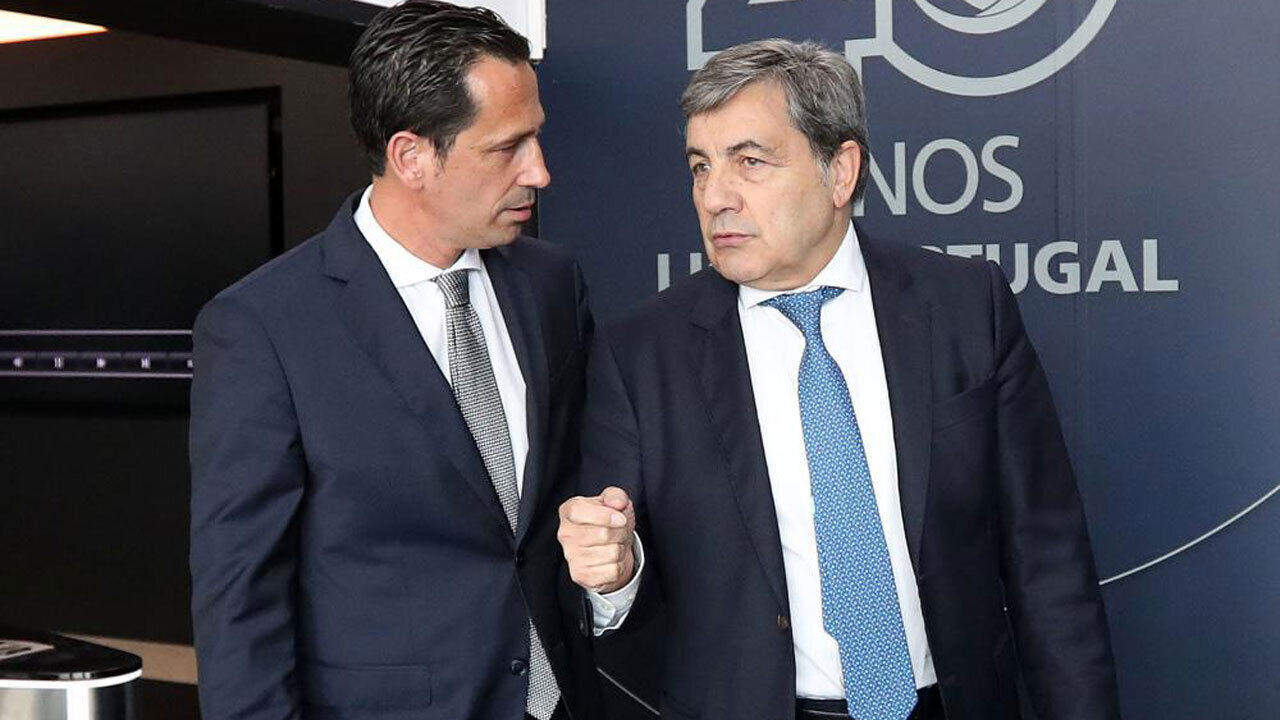 Pedro Proença e Fernando Gomes