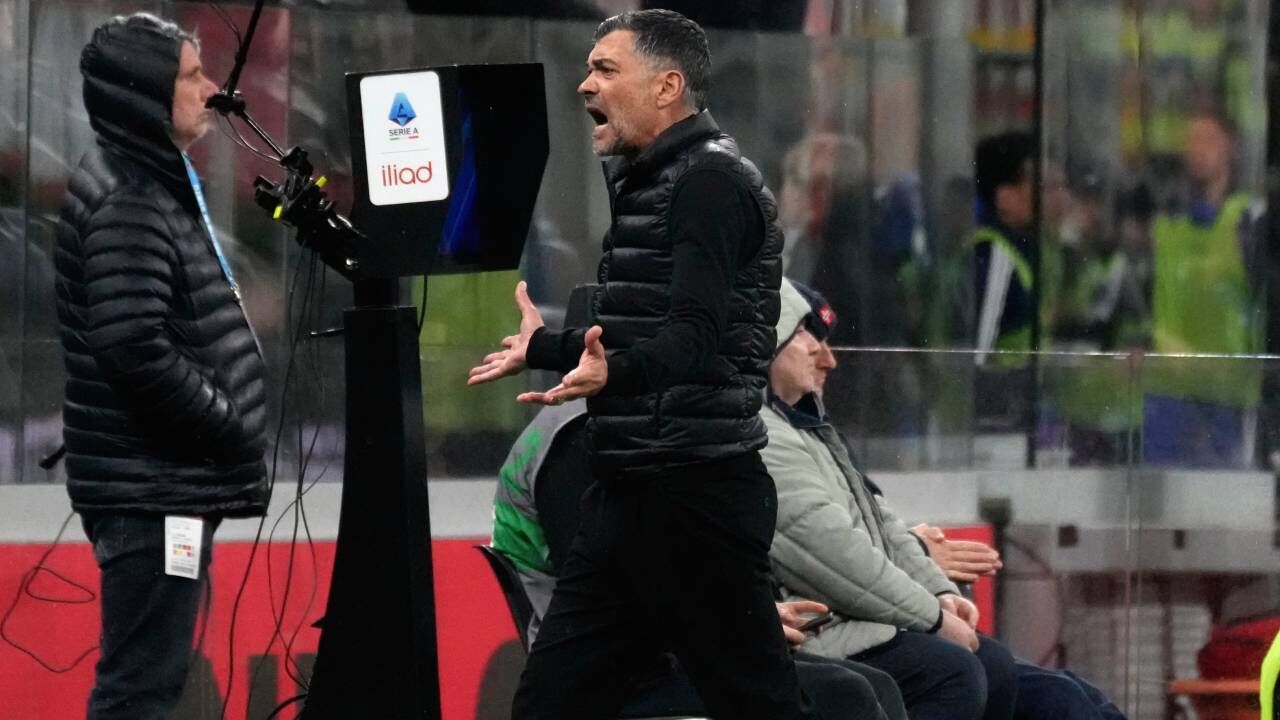 Sérgio Conceição, treinador do Milan