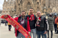 Adeptos do Benfica mostram-se confiantes em Barcelona
