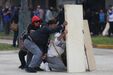 Protestos nas ruas de Buenos Aires
