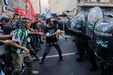 Protestos nas ruas de Buenos Aires