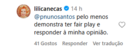 O segundo post de Lili Caneças