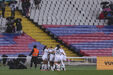 Jogadoras do Real Madrid a festejar
