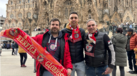 Adeptos do Benfica mostram-se confiantes em Barcelona