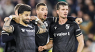 Jogadores do V. Guimarães festejam golo ao Betis