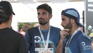 Tiago Castela, técnico de imagiologia do Hospital da Luz Lisboa (no centro)