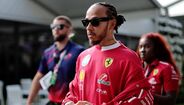Lewis Hamilton, piloto da Ferrari