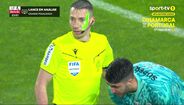 Miguel Nogueira atingido por luz de laser no Sporting-Famalicão