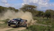 Elfyn Evans no Rali Safari