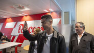 Cristiano Ronaldo de visita à Medialivre