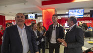 Cristiano Ronaldo de visita à Medialivre