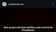 Instagram de Nuno Pinto da Costa