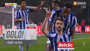 FC Porto ampliou vantagem em Arouca com este grande golo de Fábio Vieira