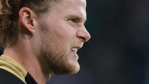 Hjulmand no relvado para fazer teste decisivo