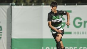 Eduardo Felicíssimo é o miúdo que se segue: médio prepara estreia a titular no meio-campo do Sporting