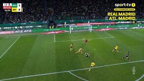 Gyökeres arrancou no meio-campo e fez assim o segundo golo do Sporting ao Estoril