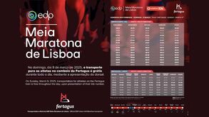 EDP Meia Maratona tem um horário novo este ano: atenção aos horários dos comboios!