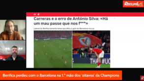 10 Minutos Record: a amarga derrota do Benfica com o Barcelona e a mão pesada para Paulo Fonseca
