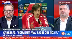 Vítor Pinto e o erro de António Silva frente ao Barcelona: «Pode ser prejudicial no mercado mas não em termos de carreira»