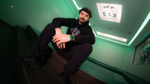 Jogadores do Sporting receberam a visita do rapper Bispo
