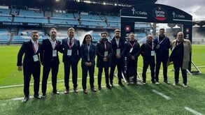 Delegados da Liga Portugal presentes no duelo entre Celta de Vigo e Leganés