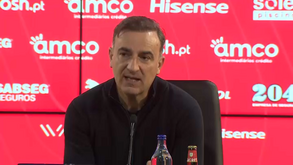 Carlos Carvalhal: «Desde janeiro, já vencemos o FC Porto, o Benfica na Luz e a Lazio...»