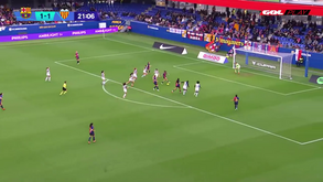 Da combinação com Putellas ao pormenor técnico na área: o grande golo de Kika Nazareth ao Valencia