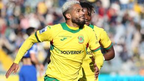 Welton celebra golo pelo P. Ferreira