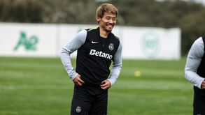 Muitos ausentes e sorrisos... de sobra: as melhores imagens de mais um treino do Sporting