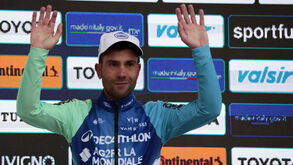 Vendrame vence terceira etapa do Tirreno-Adriático mas Ganna mantém a liderança