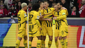 Borussia Dortmund a festejar 