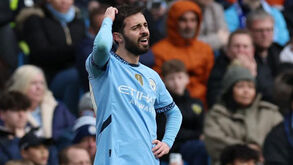 Bernardo Silva saiu lesionado do Man. City-Brighton e está em dúvida para os jogos da Seleção