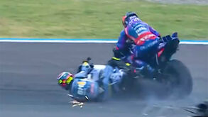 O incidente que acabou com a corrida Sprint de Miguel Oliveira na Argentina