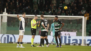 Miguel Nogueira no Sporting-Famalicão