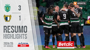 O resumo do Sporting-Famalicão, 3-1: golos, casos e outros lances